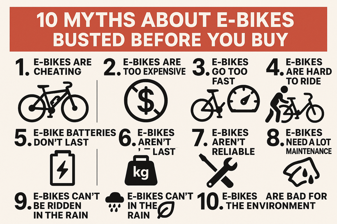 10 Myths About e-bikes Busted Before You Buy