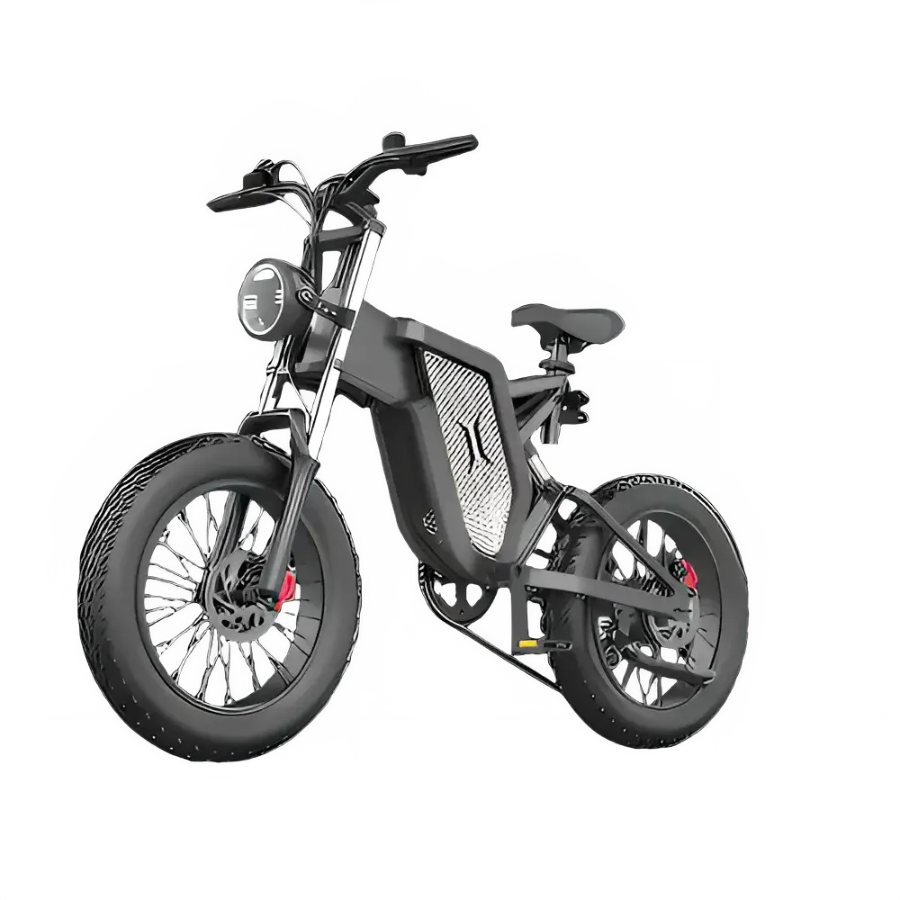EKX X20 Electric Fat Tire Bike - 2000W Power showcasing sleek design and robust fat tires.