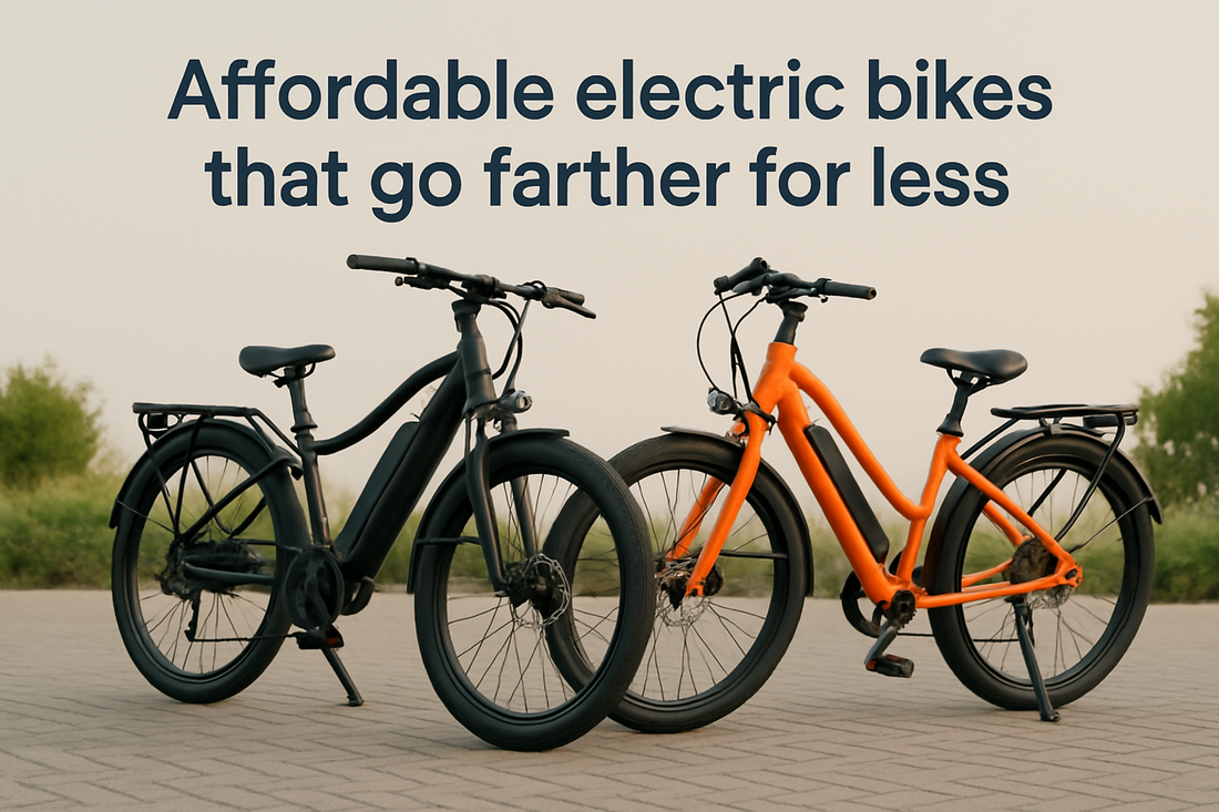 Affordable electric bikes that go farther for less