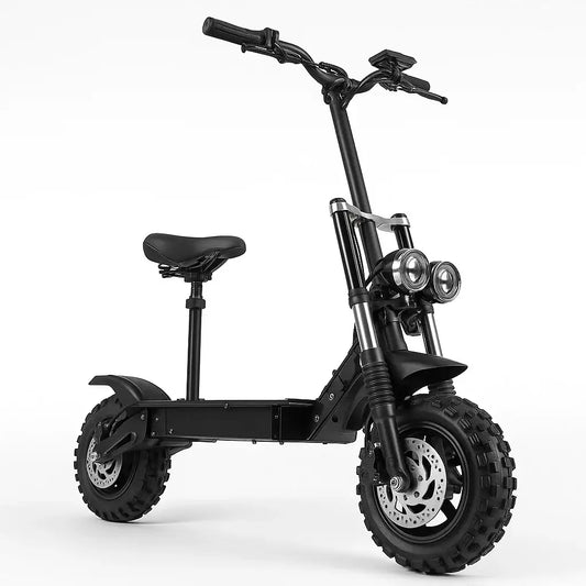 1200W-6000W Electric Scooter with Seat - VROOM BIKEZ