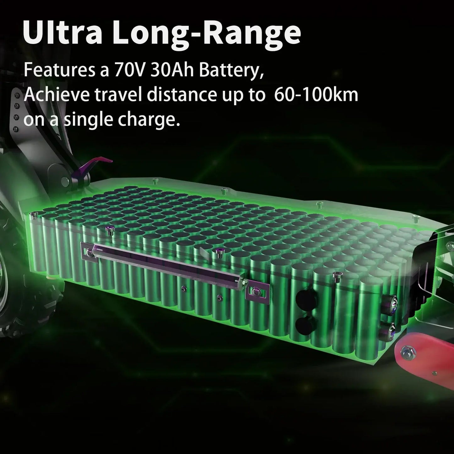 1200W-6000W Electric Scooter with Seat -Long Range Battery- VROOM BIKEZ