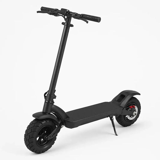 Foldable wide tire electric scooter for adults, perfect for off-road and daily commuting adventures.