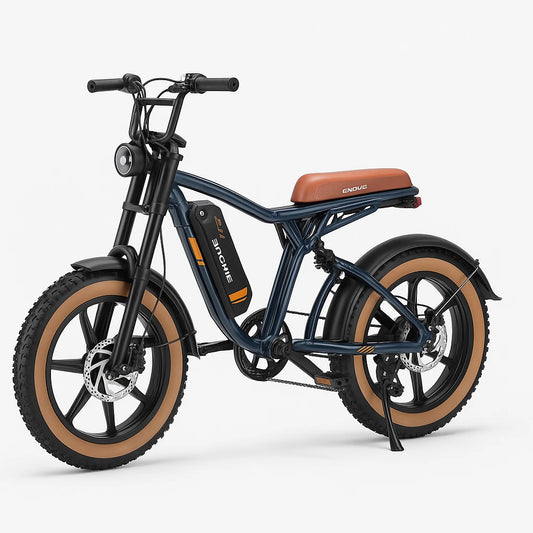 ENGWE M20 2.0: Ultimate 750W Electric Bike with fat tires for off-road adventures.