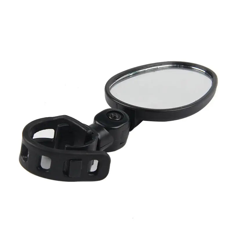 Electric scooter rearview mirror for Xiaomi M365 and Qicycle bikes, enhancing safety with wide-angle visibility.
