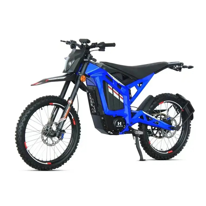 Himoto S1 6000W Off-Road Electric Bike showcasing durable design and robust features for adventurous rides.