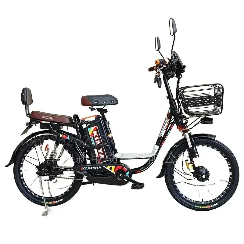 350W electric bike with 28AH battery, designed for urban commuting and mountain terrains.