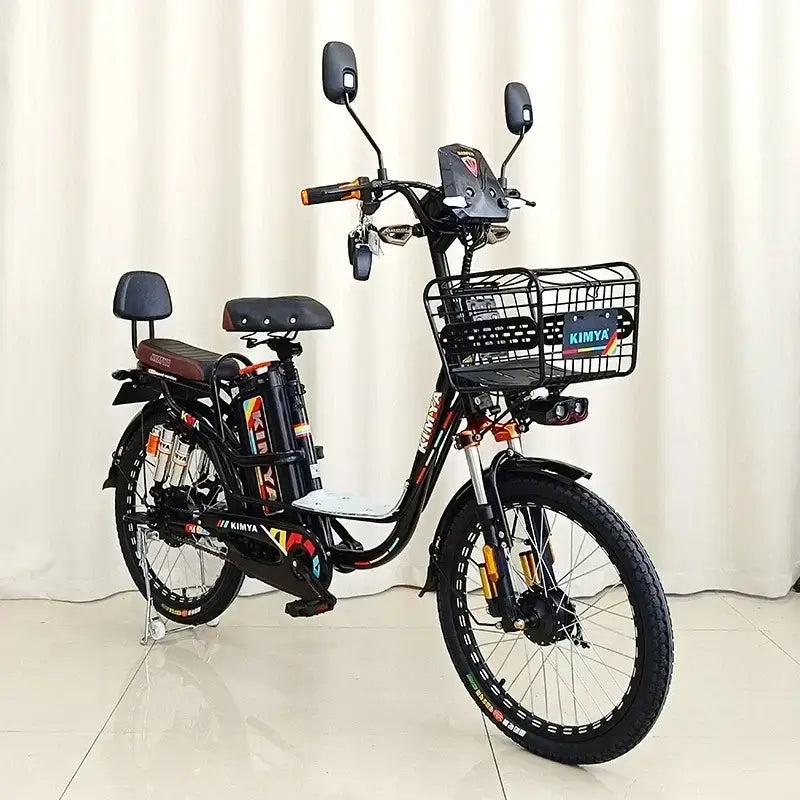 350W electric bike with 28AH battery, designed for urban commuting and outdoor adventures.